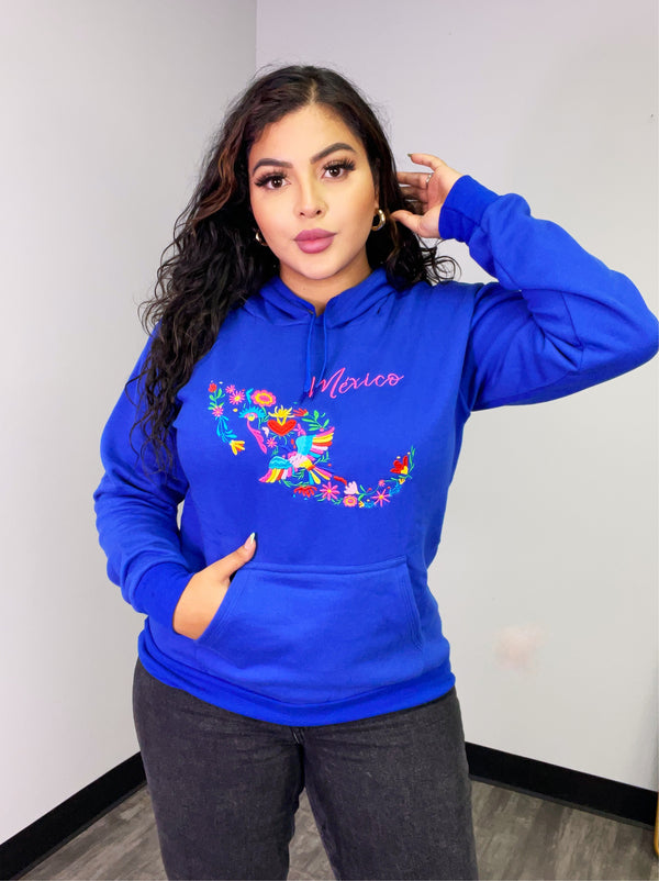 MEXICO ROYAL BLUE SWEATER