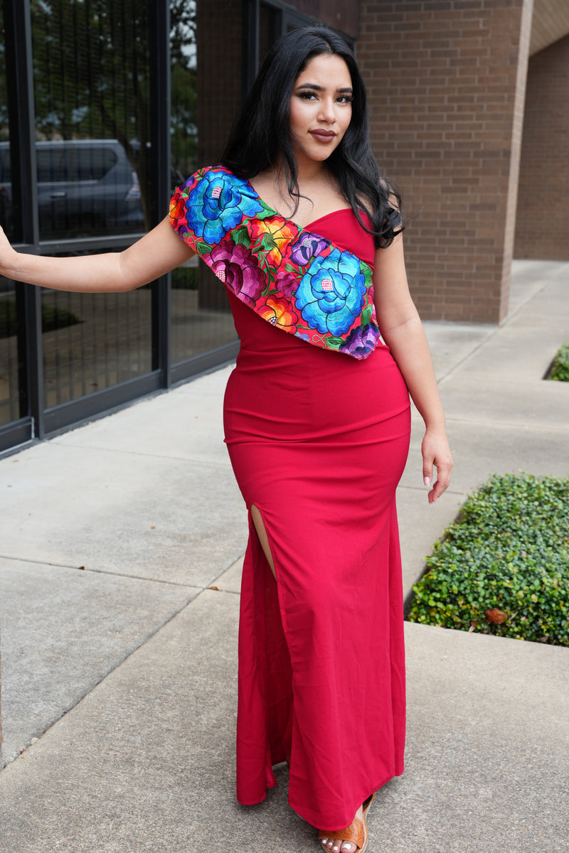 Seline Embroidery Dress