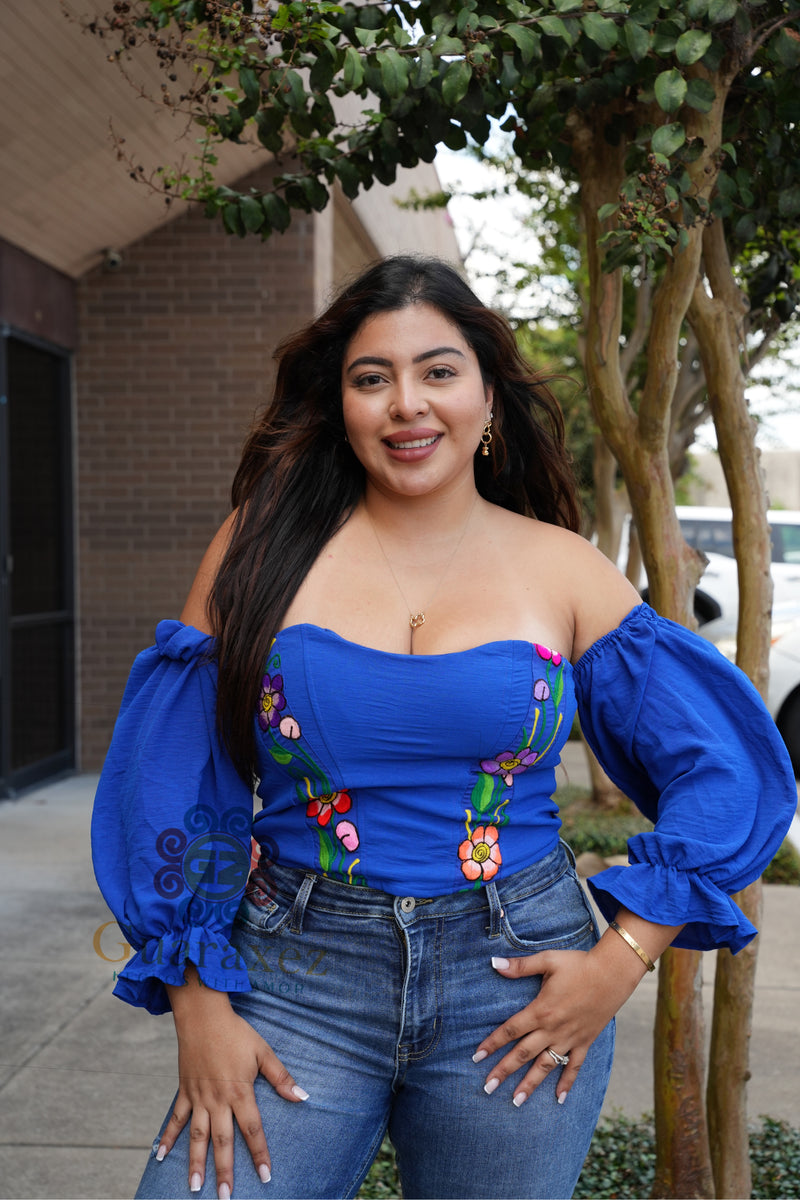 Princesa Mexican Embroidery Top