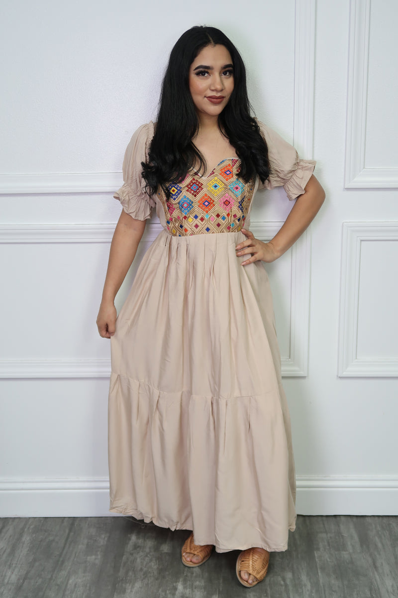 Renata Embroidery Dress