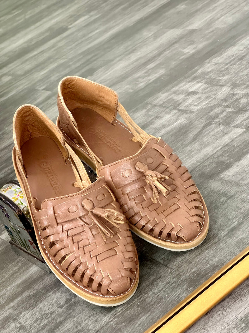 Mirnita Mexican Huaraches Tan 7 USA Tan