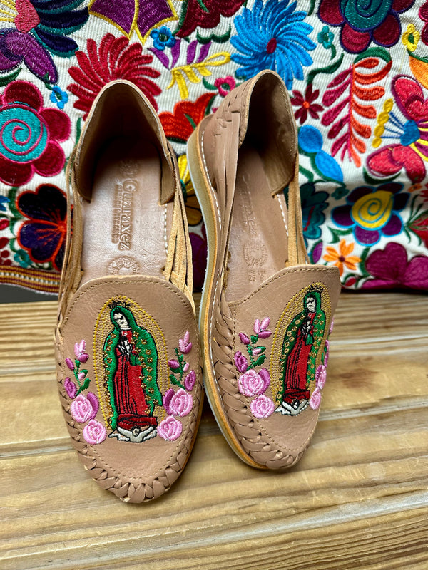 Lupita Mexican Flats Huaraches Tan