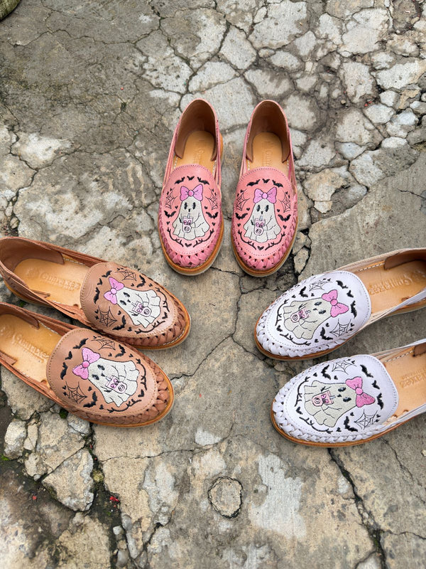 Fantasma Coquette Leather Flats