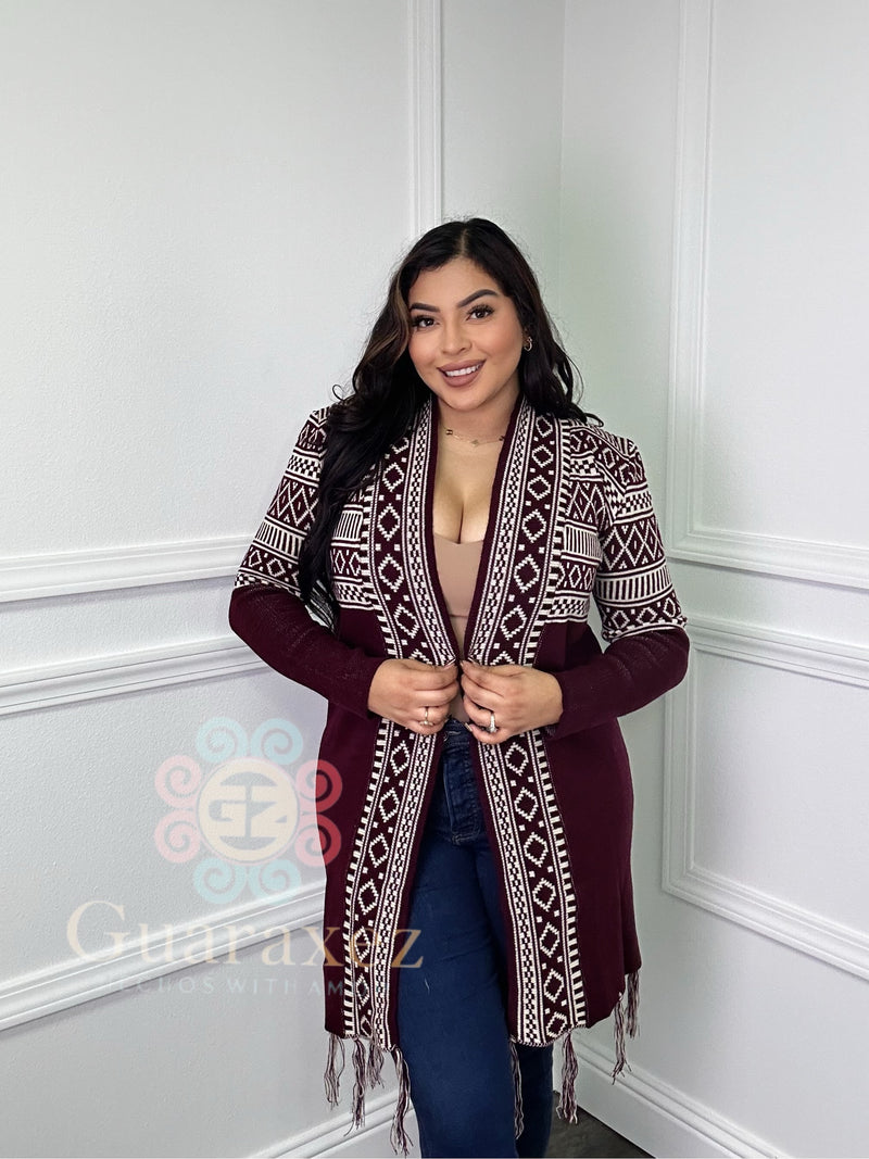 Amelia Mexican Cardigan Sweater