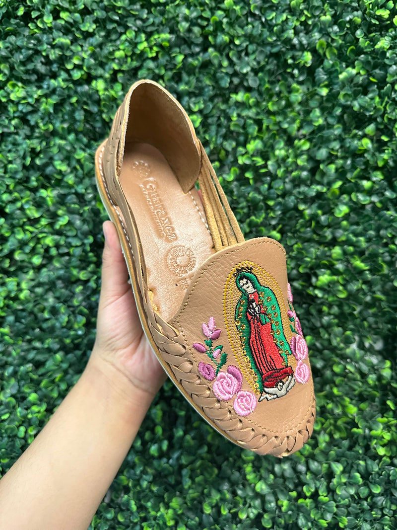 Lupita Mexican Flats Huaraches Tan