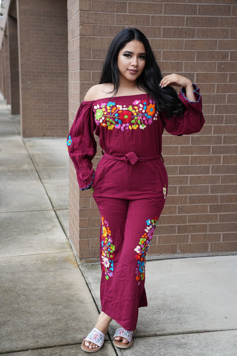Aida Palazzo Hand Embroidery
