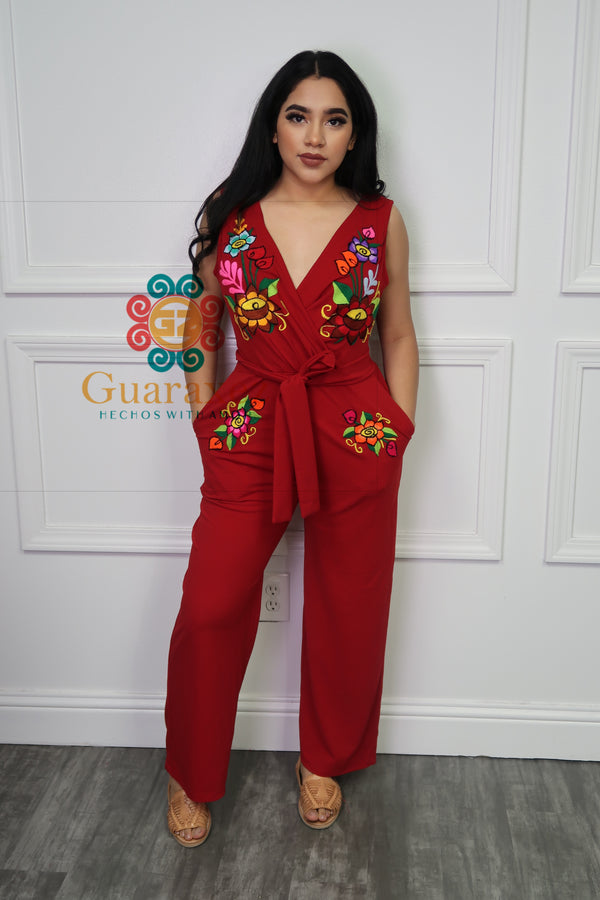 Corina Embroidery Jumpsuit