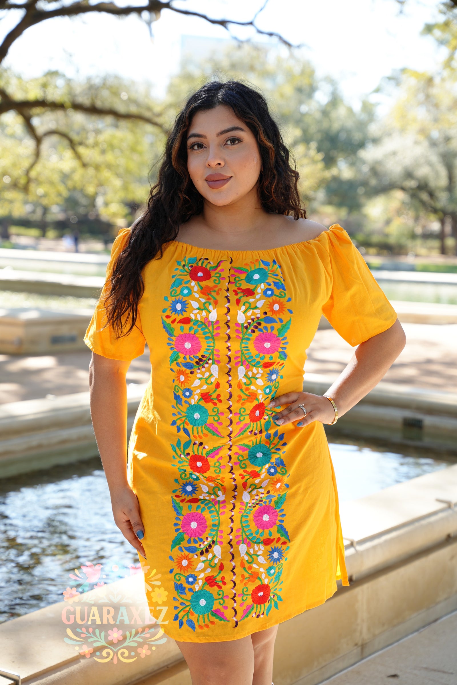 Mamacita Embroidered Mexican Dress – Guaraxez
