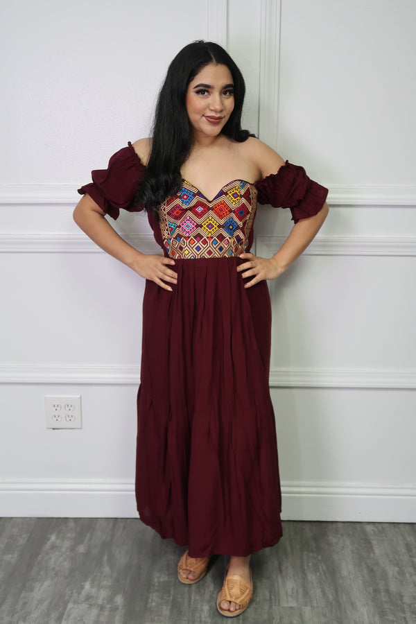Renata Embroidery Dress