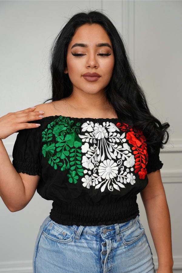 Croptop Tri Color