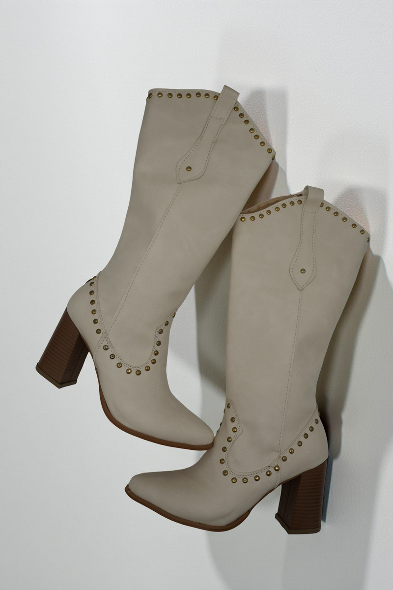 Bota Vaquera Larga Studs (320)