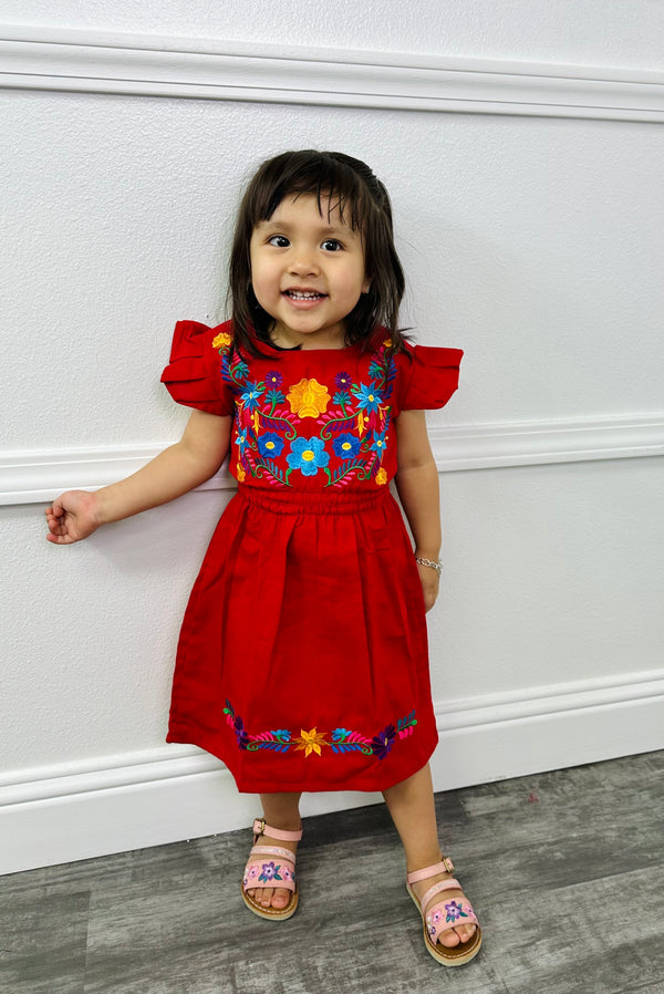 Luna Girls Mexican Dress