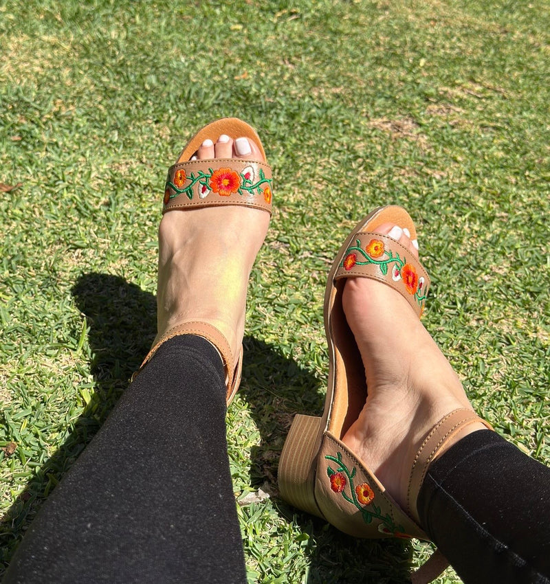 Cancun Low Heel Sandals