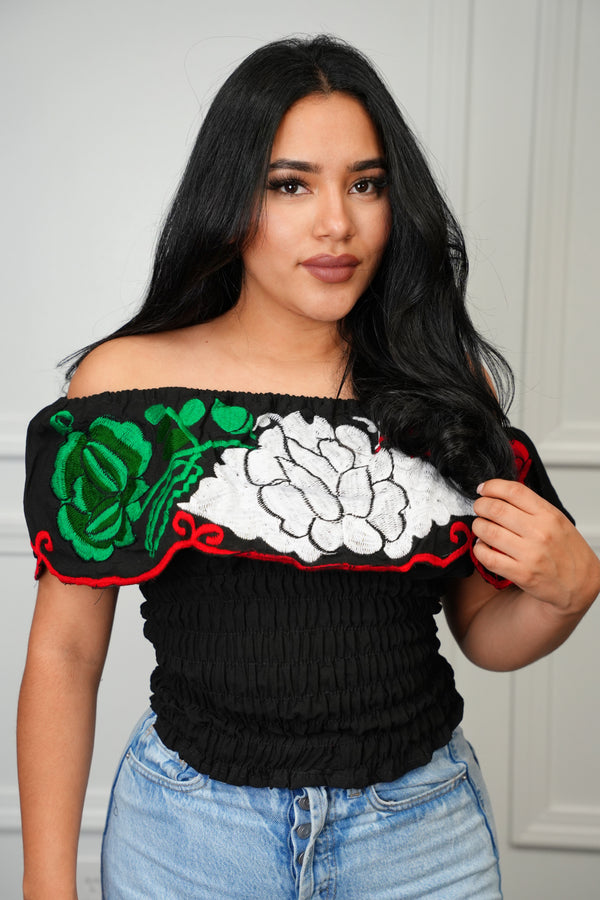 Nori Tricolor Campesina Top