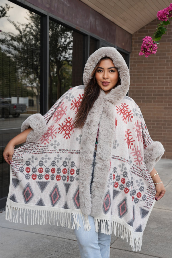Cozy Hoodie Poncho