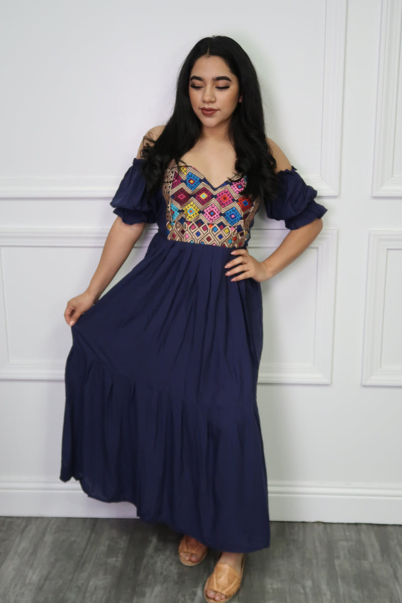 Renata Embroidery Dress