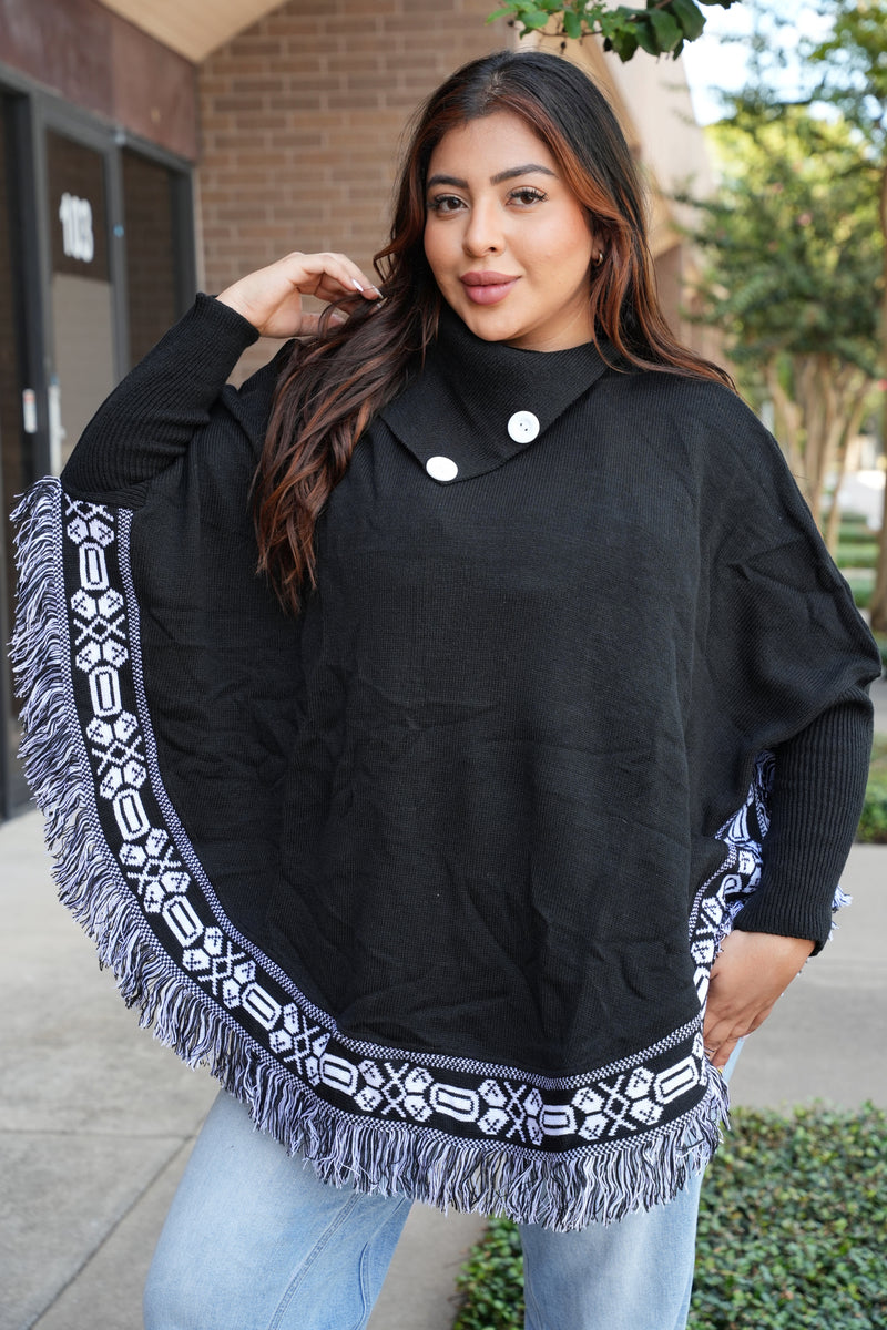 Grecia Poncho Artesanal Mexicano no
