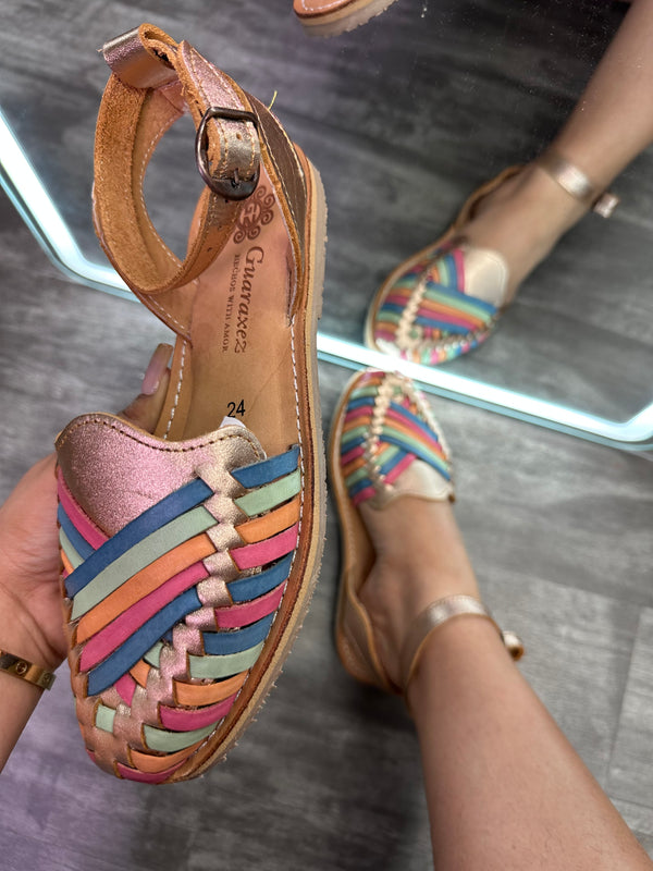 Gabriella Leather Huaraches