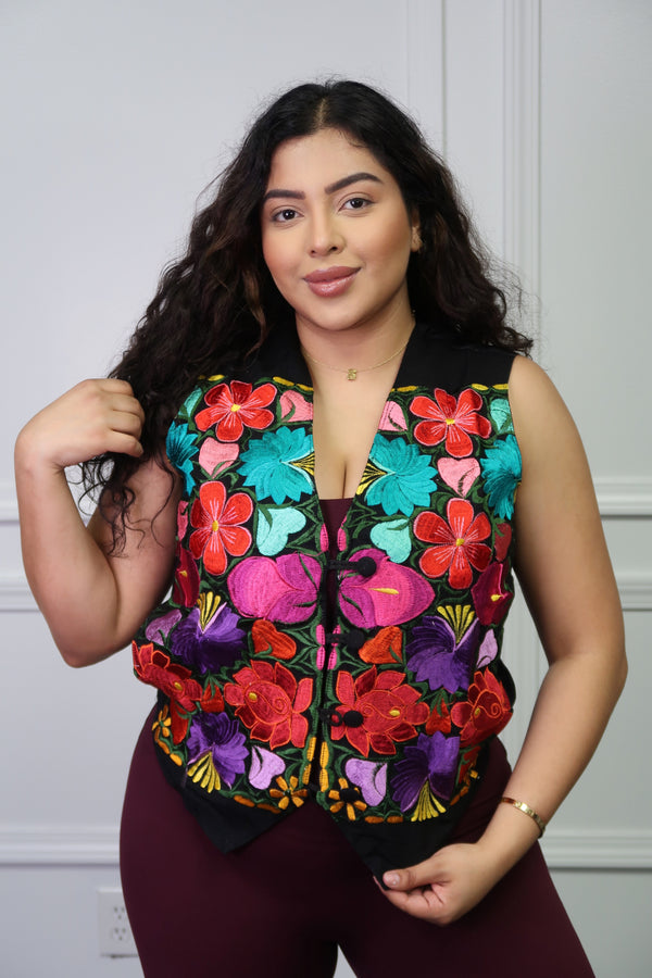 Camila Embroidery Vest