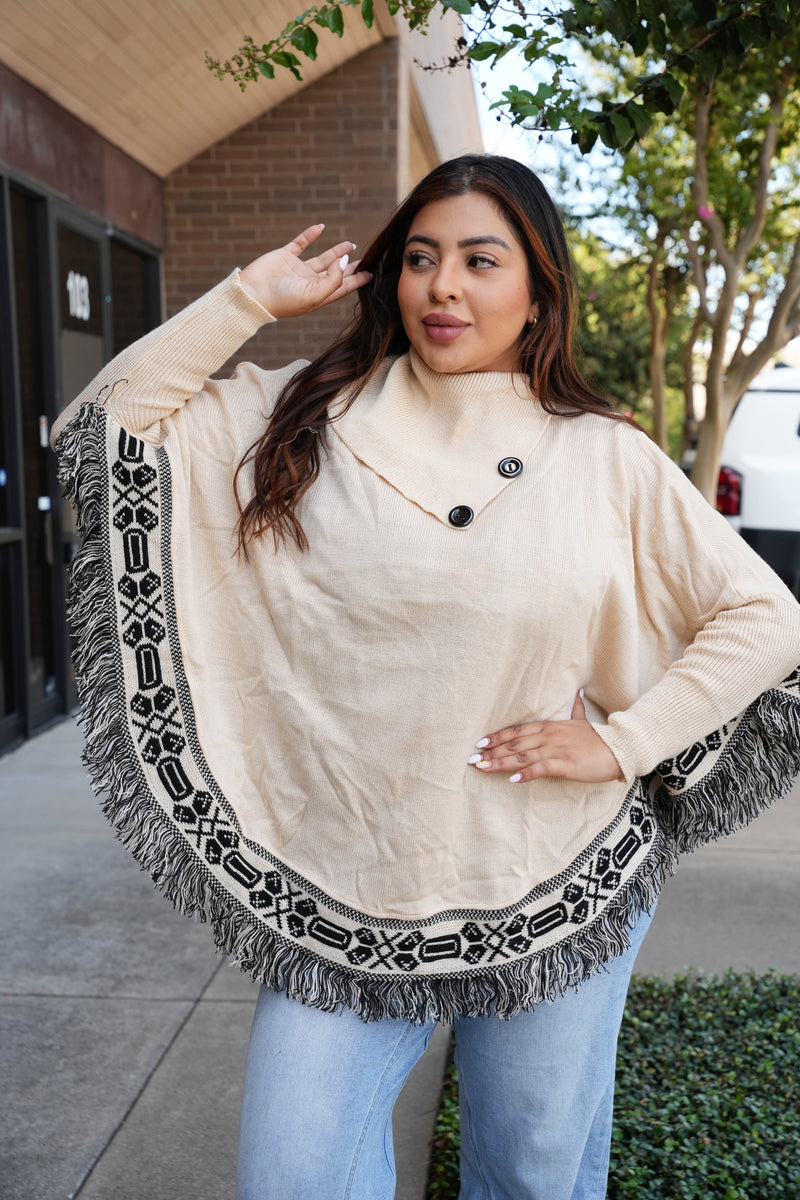 Grecia Poncho Artesanal Mexicano no