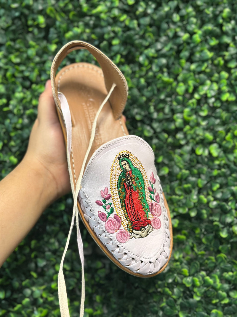 Lupita Mexican Lace Up Huaraches