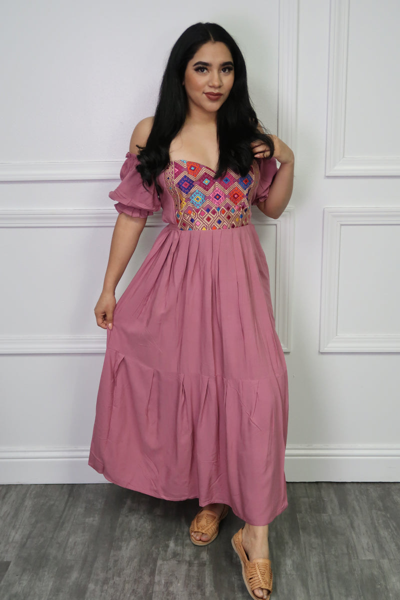 Renata Embroidery Dress
