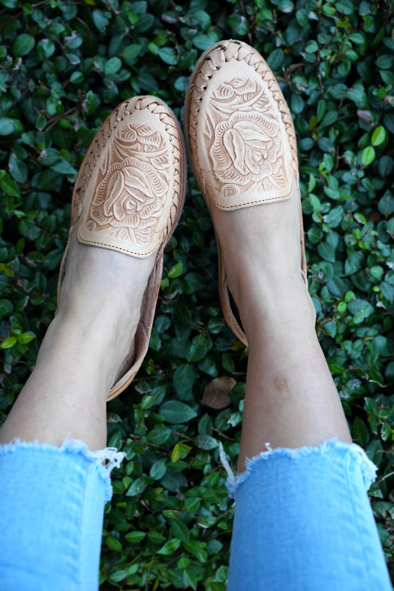 Rosalinda Flats Tan