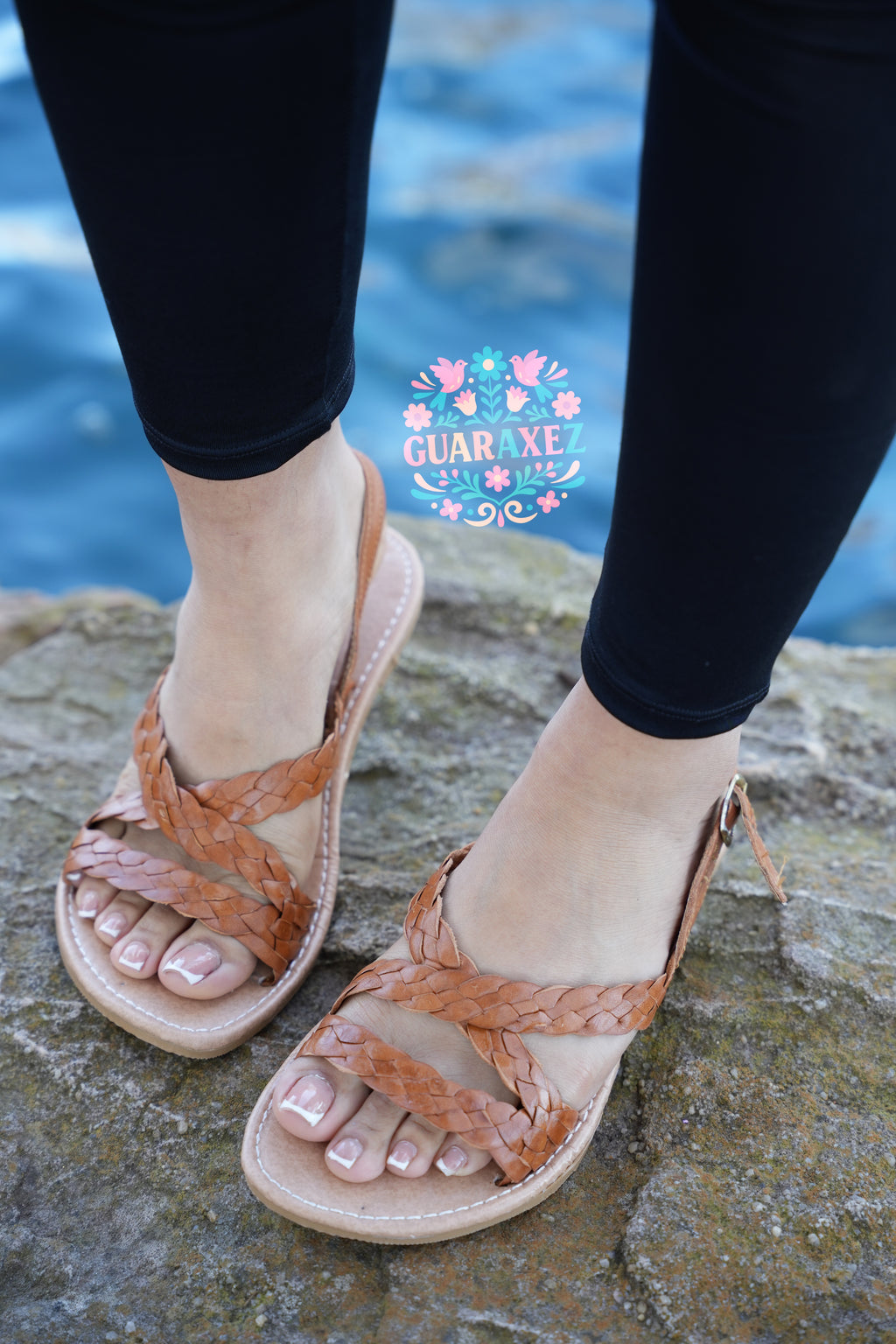 Chancluda Leather Sandals – Guaraxez