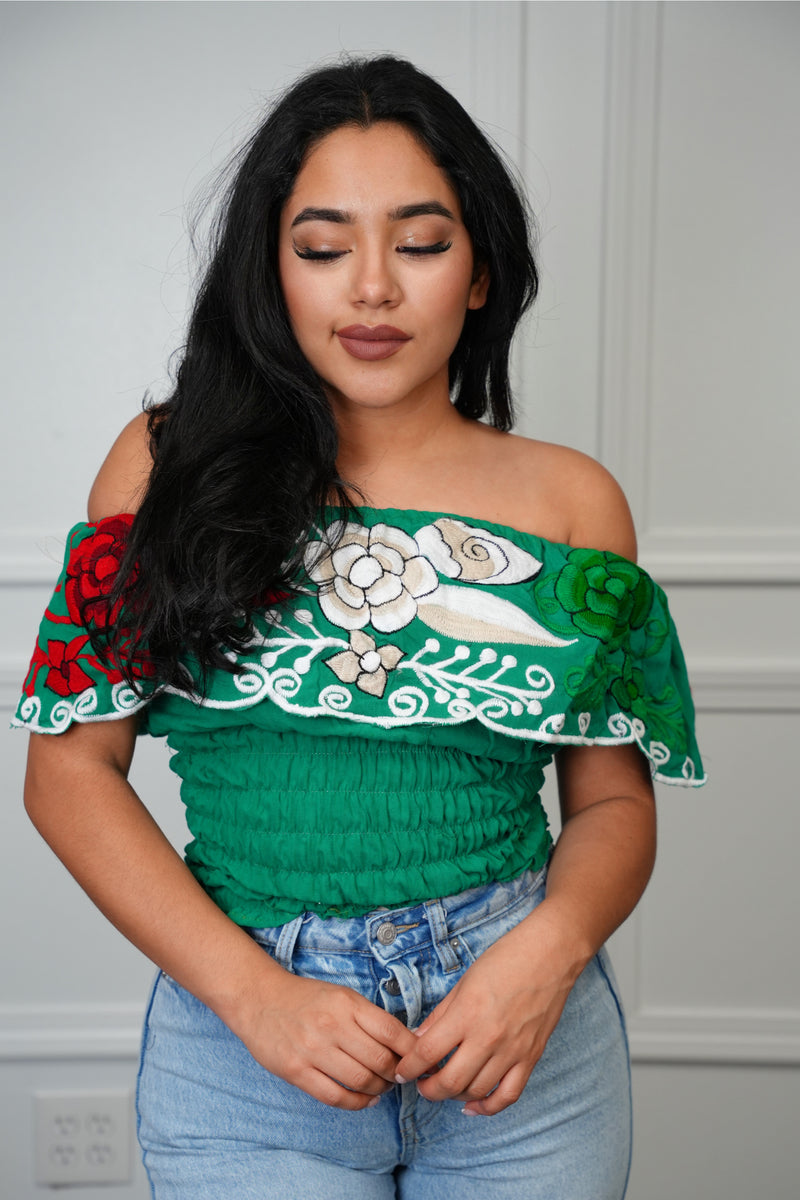 Nori Tricolor Campesina Top