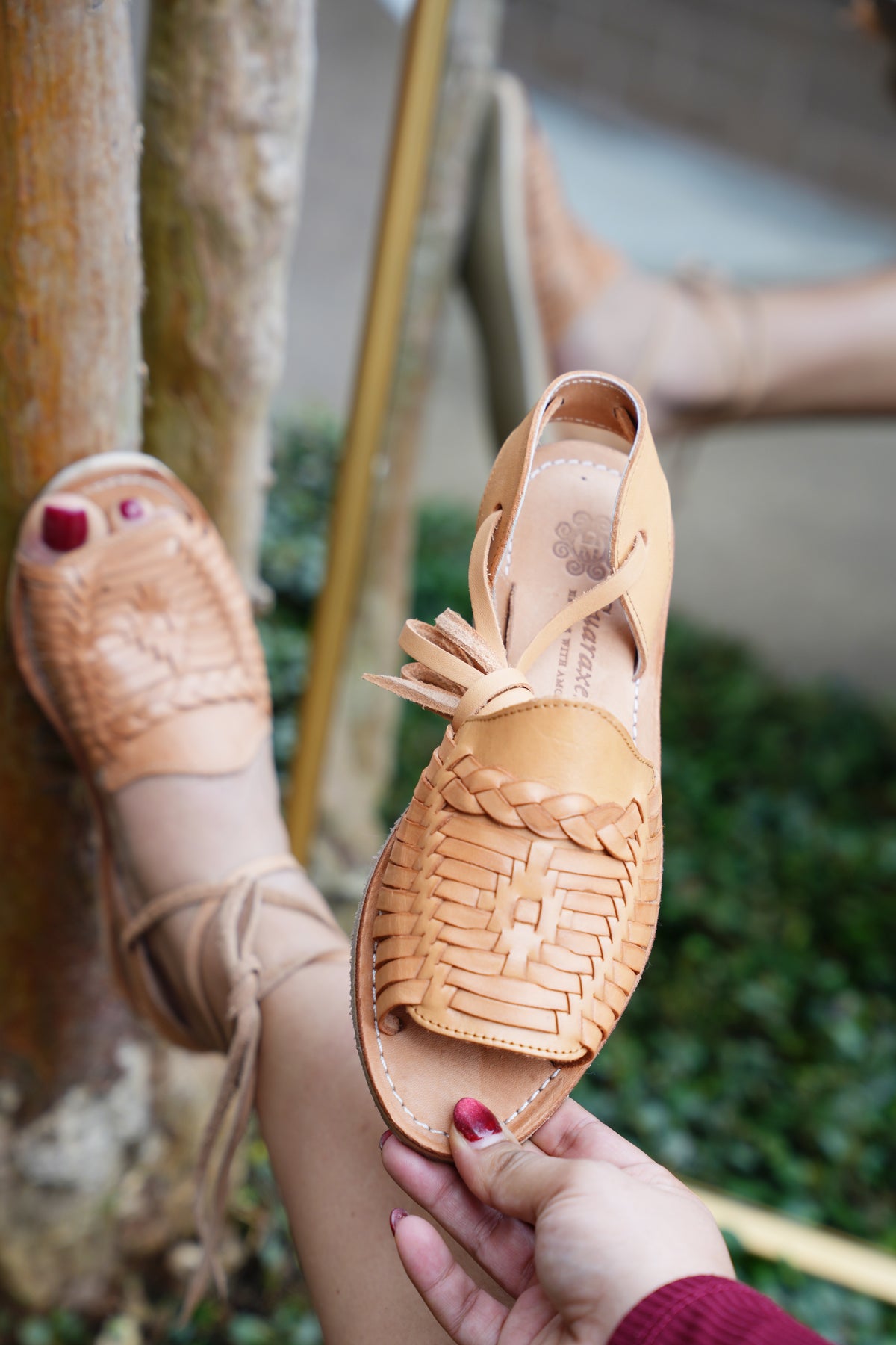 LACE UP HUARACHES – Guaraxez