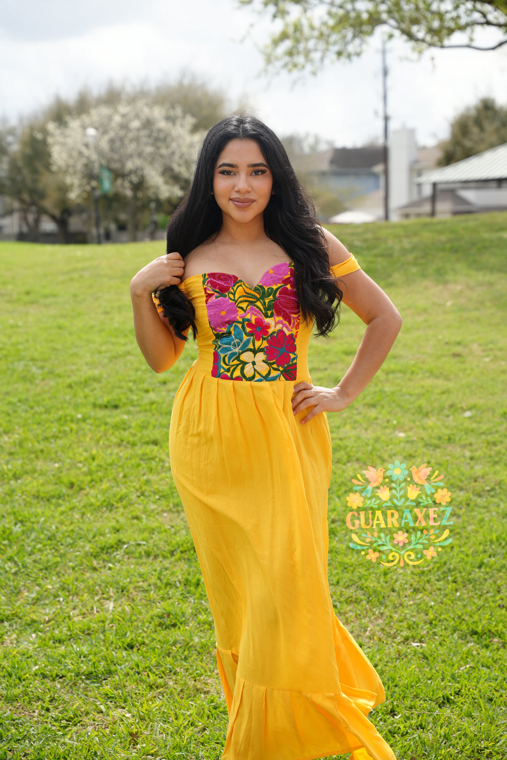 Esmeralda Dress Yellow Yellow / Plus Size