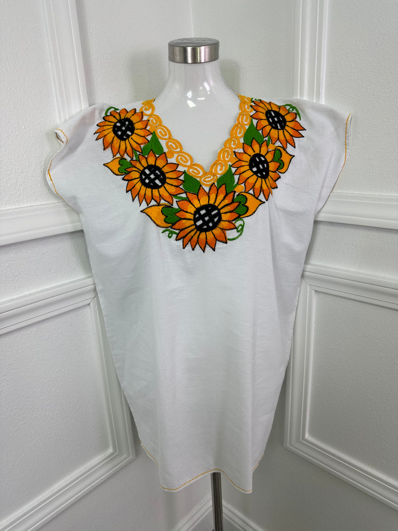 Casual Sunflower Top