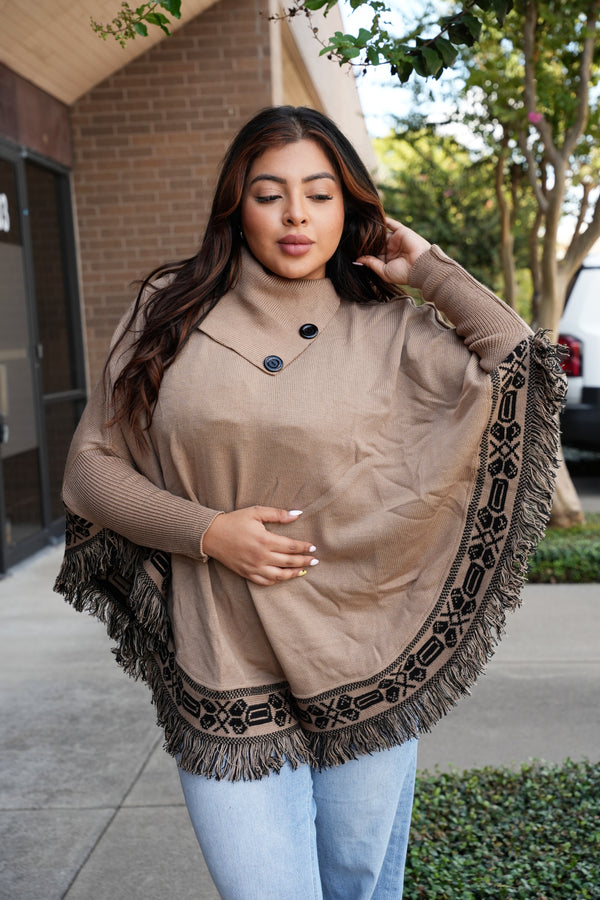 Grecia Poncho Artesanal Mexicano no