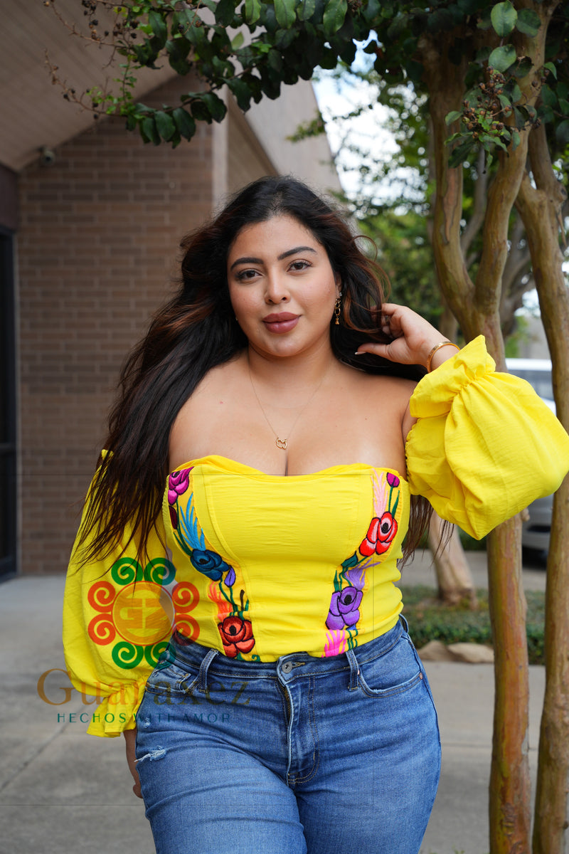 Princesa Mexican Embroidery Top