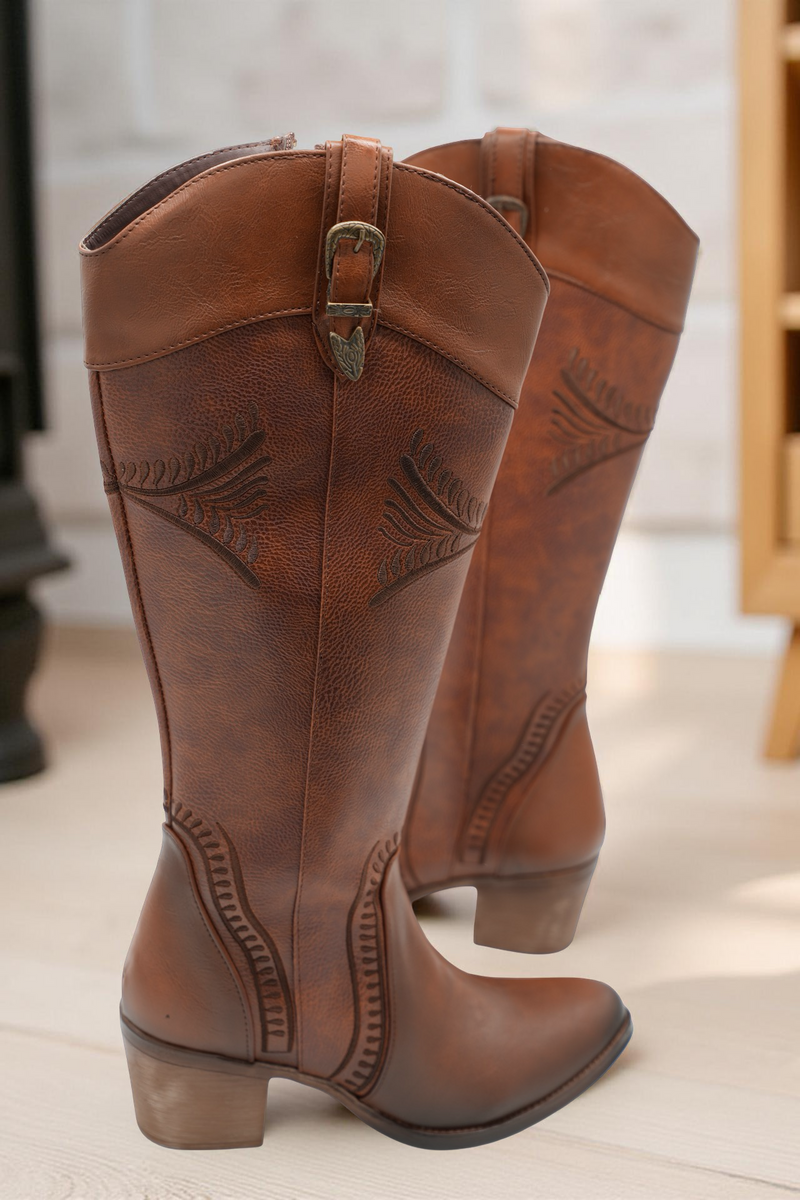 Bota Larga Bordada (892)