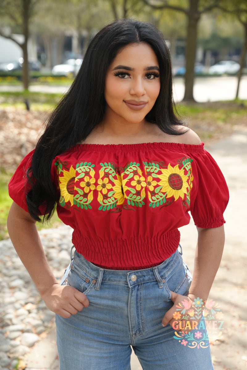 jeans mango blusas rojas