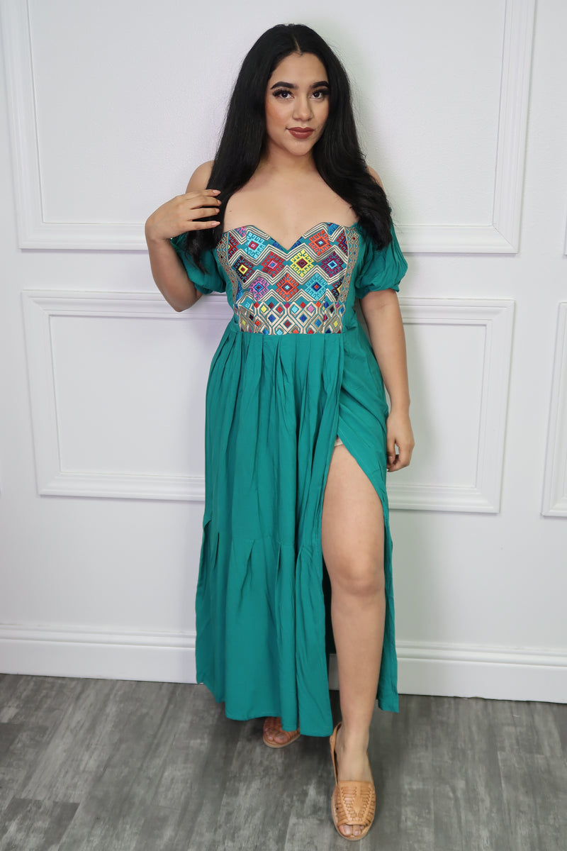 Renata Embroidery Dress
