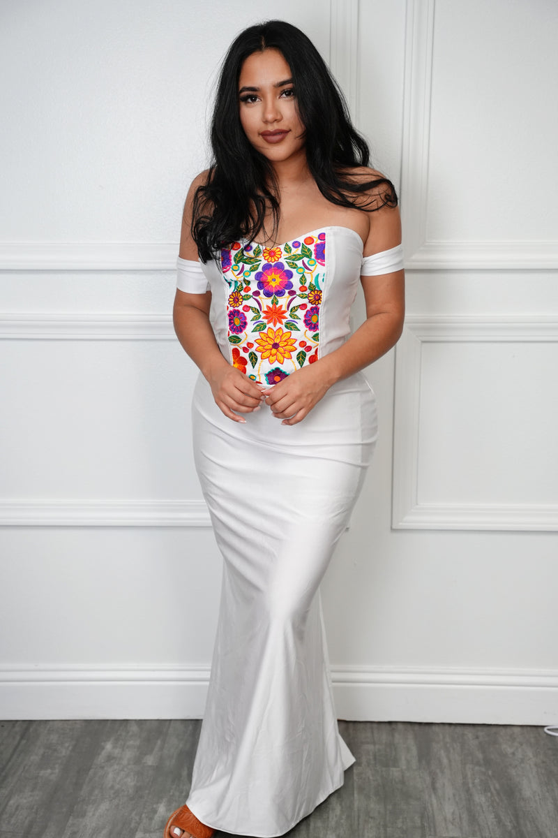 Gladis Embroidered Dress