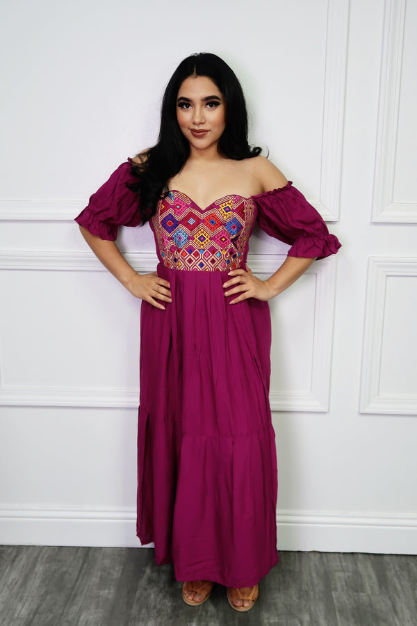 Renata Embroidery Dress