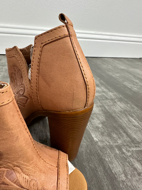 Clara Leather Booties SALE