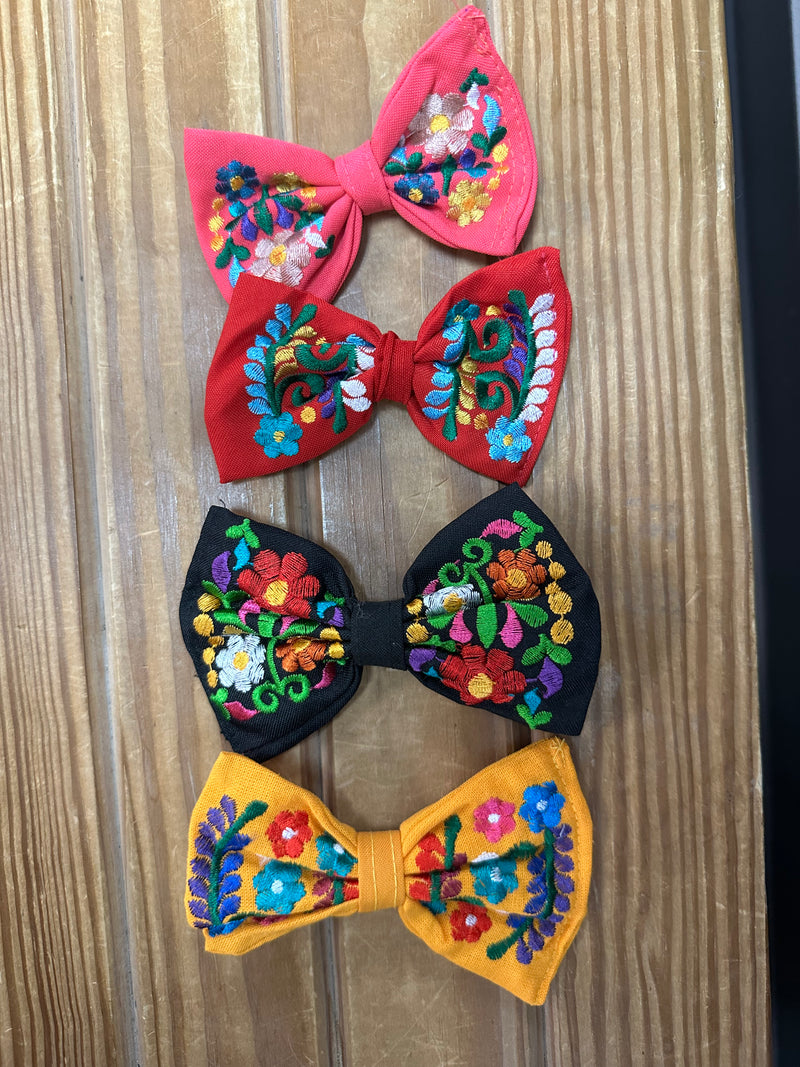 Mini Mexicans Hair Bow Clips
