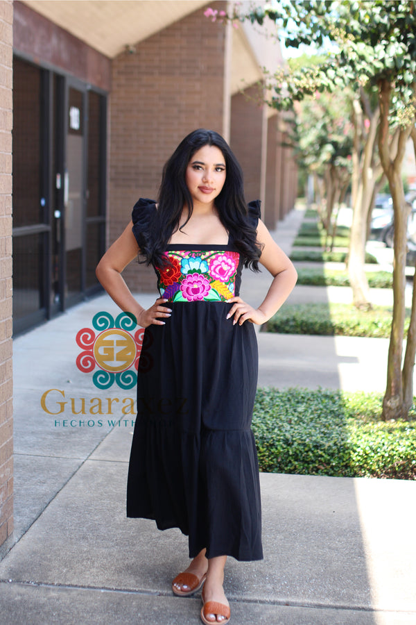 Julia Mexican Embroidery Dress