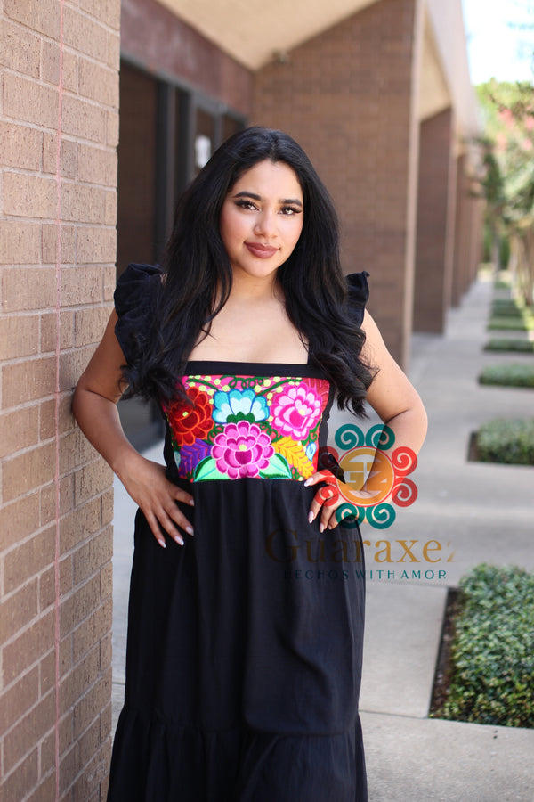 Julia Mexican Embroidery Dress