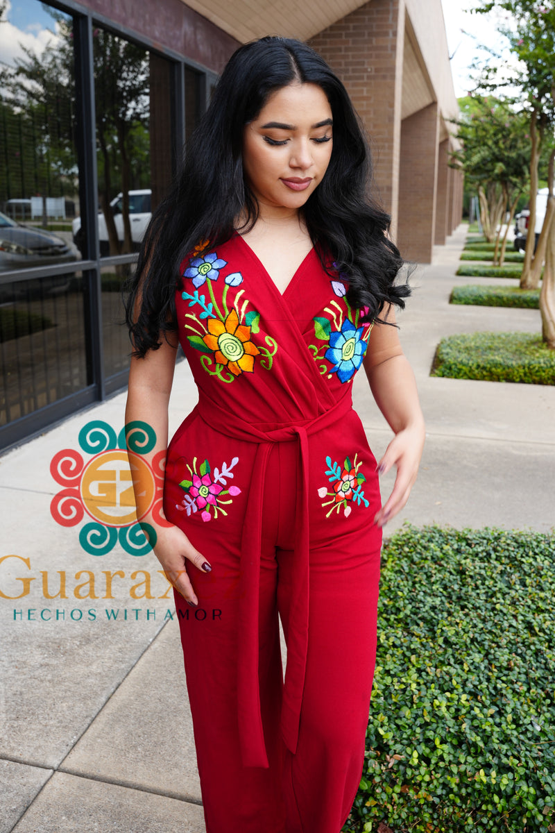 Corina Embroidery Jumpsuit