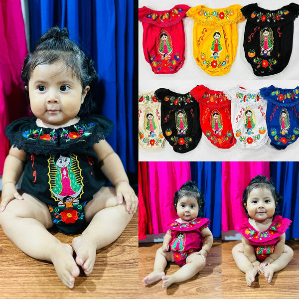 Guadalupita Baby Romper