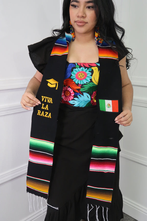 Viva La Raza Graduation Stole