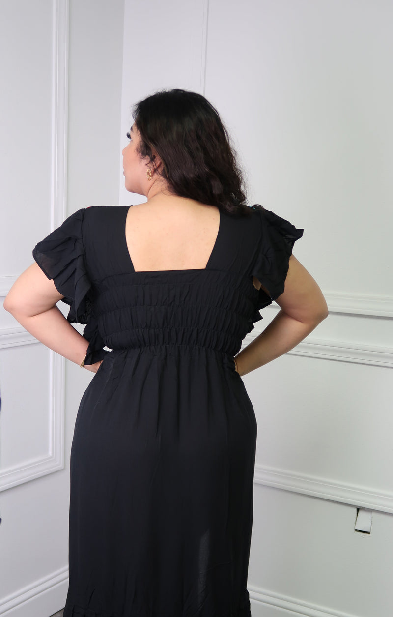 Oaxaca Embroidered Maxi Dress Guaraxez Oaxaca Embroidered Maxi Dress Guaraxez