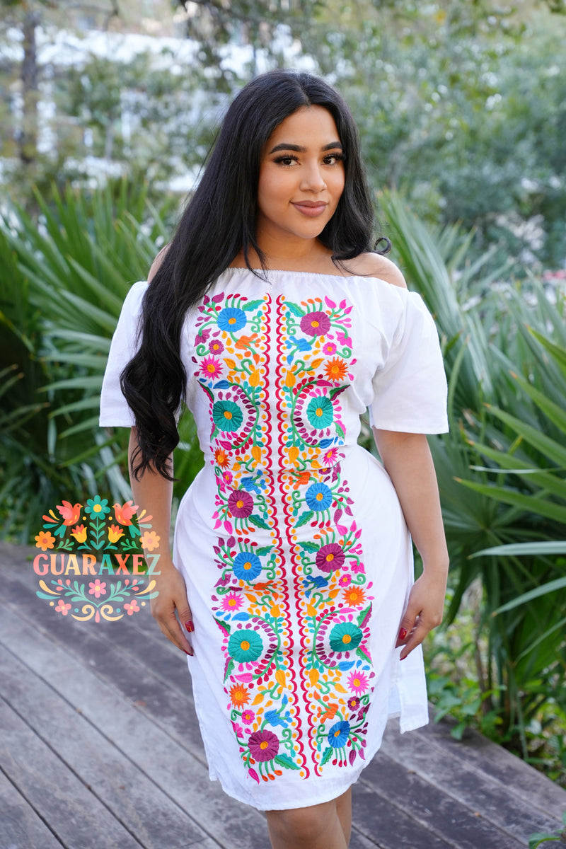 Mamacita Embroidered Mexican Dress