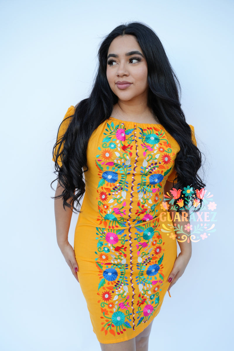 Mamacita Embroidered Mexican Dress
