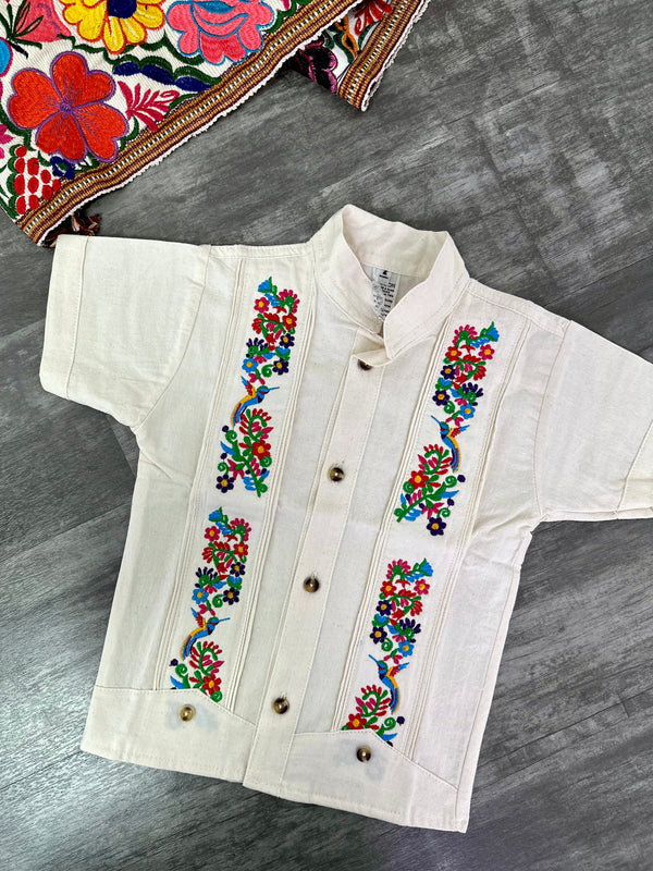 Colibri Mexican Guayabera Cream